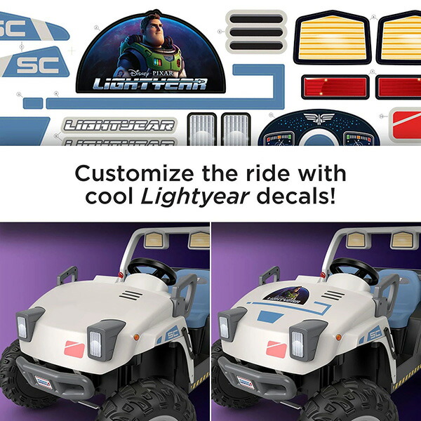 Power Wheels パワーホイール バズ・ライトイヤー スター