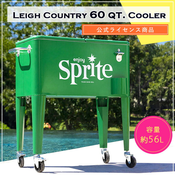 お取り寄せ/Leigh Country クーラー 60QT 容量約56L コカ