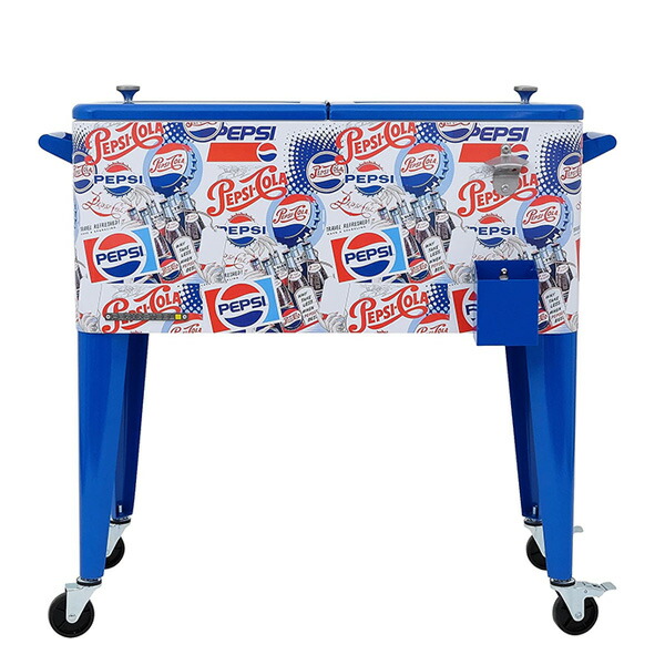 お取り寄せ/Permasteel ペプシ パティオ クーラー 80QT 容量約75L 大