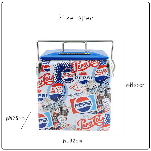 Permasteel ペプシ クーラー 14QT 容量約13L クーラーボックス Permasteel ペプシ クーラー 14QT 容量約13L クーラーボックス
