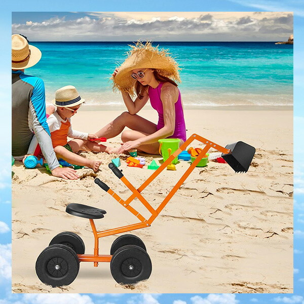 Costzon キッズ ライドオン ディガー サンドディガー ショベルカー