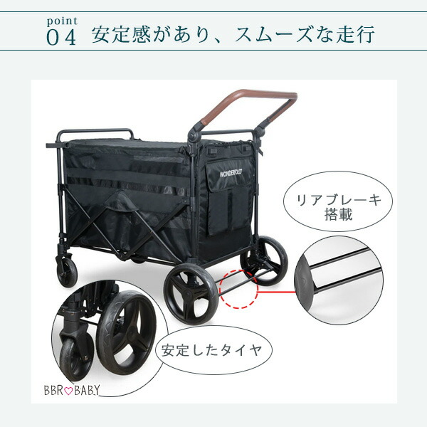 お取り寄せ/ワンダーフォールド PXL ラージ ペット ストローラー