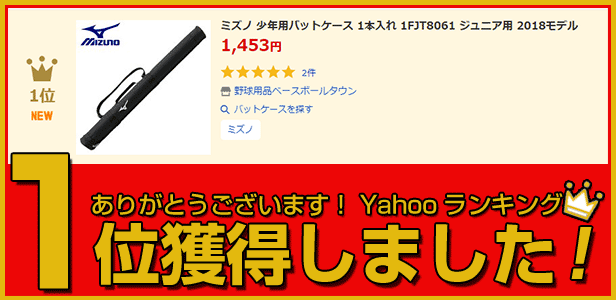 473円 【78%OFF!】 ミズノ 少年用バットケース 1本入れ 1FJT8061 ジュニア用