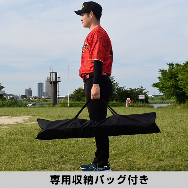 野球 練習 L字型保護用ネット 投手用 2m×2m 硬式 軟式M号・J号 ソフト