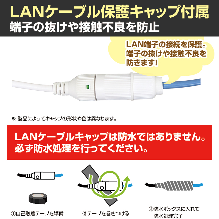セット400-WF、セット510-WF専用 300万画素 増設用バレットカメラ / CT-W400_13