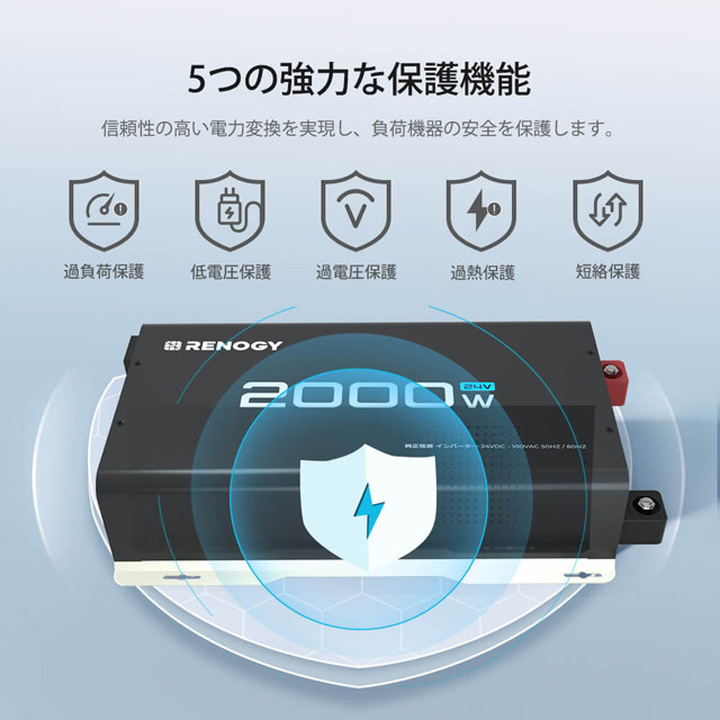 レノジーインバーターのおすすめ人気商品一覧 通販 - Yahoo!ショッピング