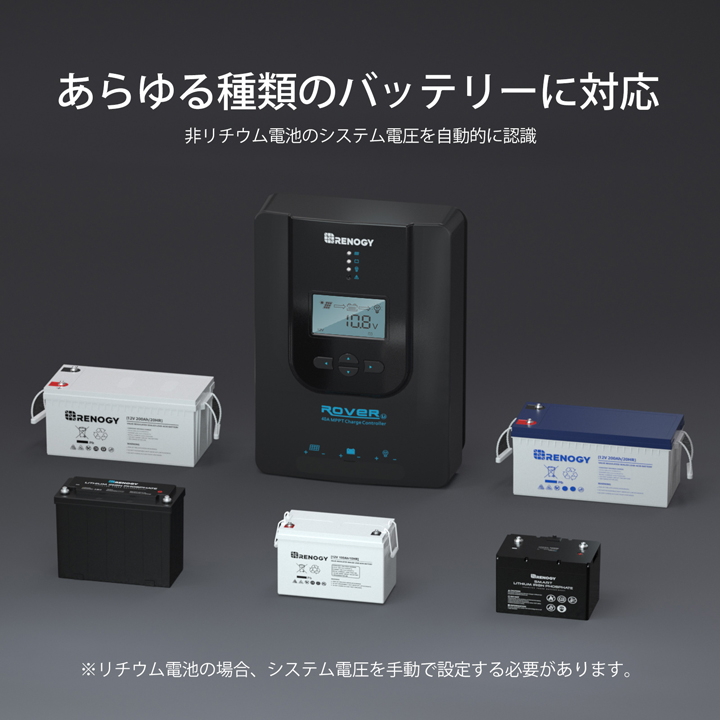 レノジー RENOGY MPPT チャージ コントローラー 40A BT-1モジュール  