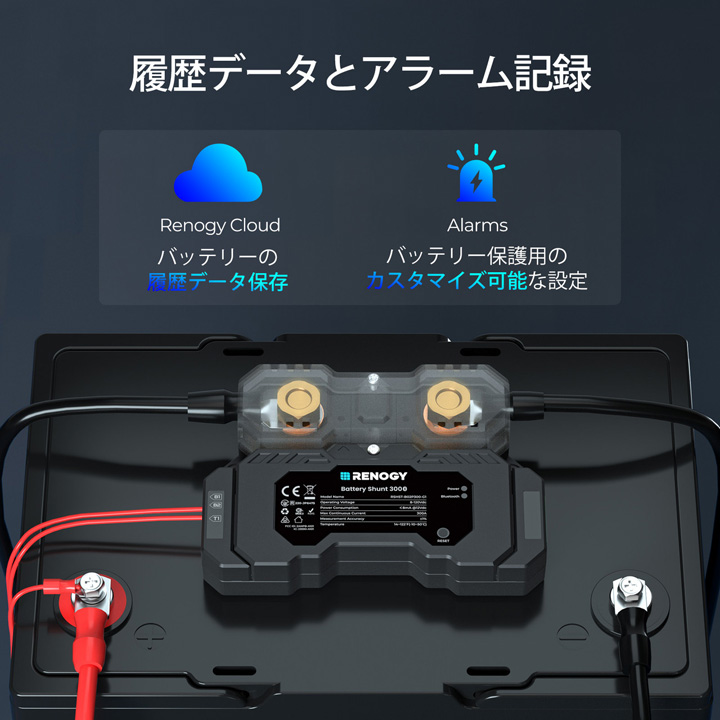 【新品未開封】RENOGY ONE CORE モニター+バッテリーシャント300 Amazon.com: Renogy Battery Shunt 300, Remote Battery Monitoring
