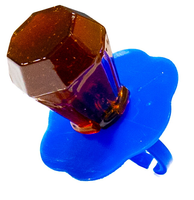 ダイヤモンドリングキャンディー コーラ味 24個入×1箱 駄菓子 やおきん