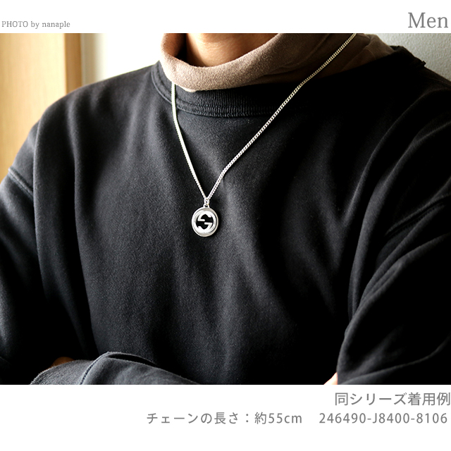 24-25新作グッチ トレードマーク チェーンネックレス WITH KEY