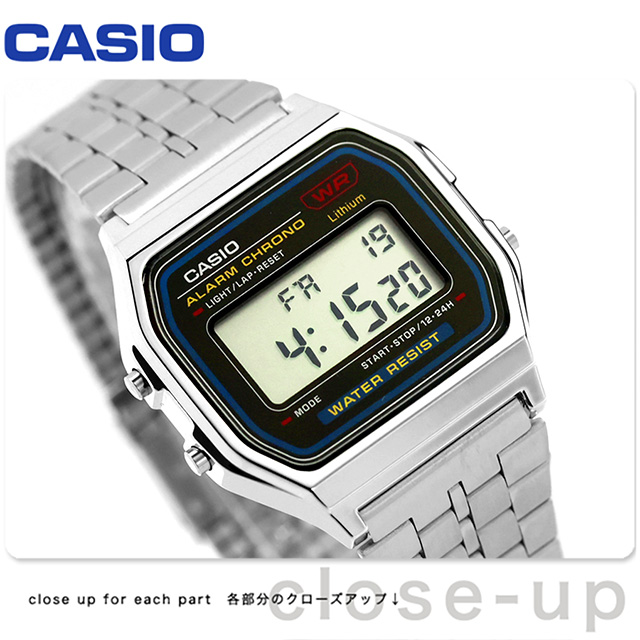 CASIO（カシオ） チープカシオ スタンダード クォーツ 電池式 A159WA 