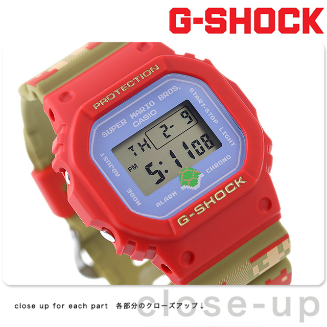 G-SHOCK Gショック DW-5600SMB-4 スーパーマリオブラザーズ 腕時計