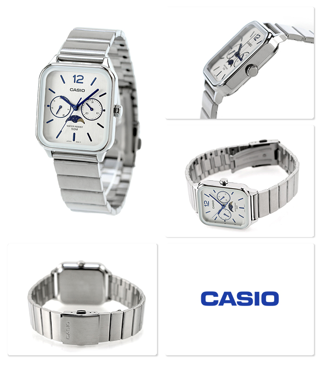 カシオ CASIO MTP-M305D-7AV スタンダード チプカシ ムーンフェイズ