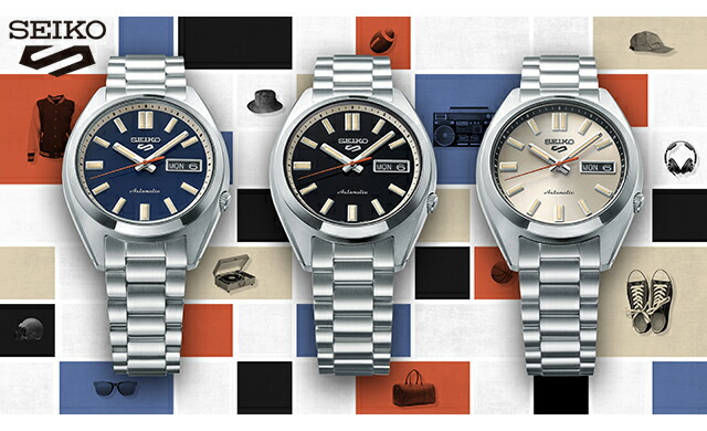 Sports Style セイコー5 スポーツ SNXS Series 自動巻き 腕時計