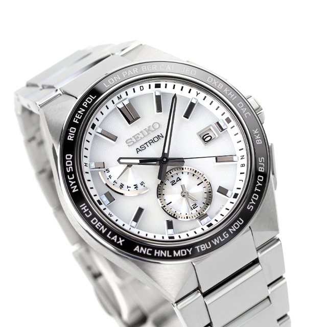 手*び様 SEIKO ASTRON ソーラー電波腕時計 チタン ASTRON セイコー アストロン チタン ネクスター ソーラー 電波