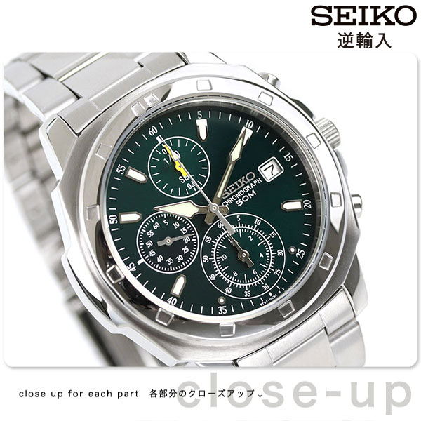 SEIKO（セイコー） クロノグラフ 逆輸入 海外モデル SND411P1 メンズ