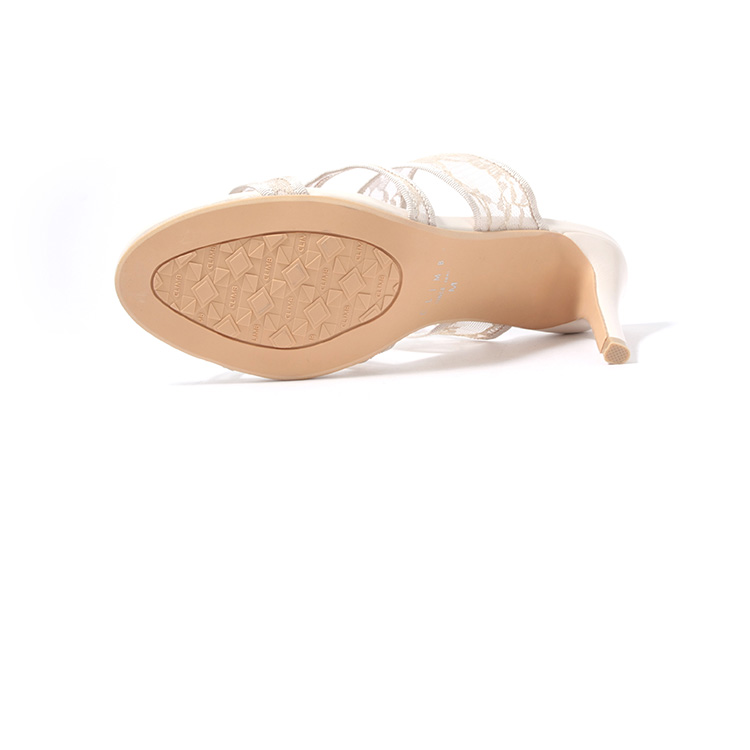 サンダル・ミュール Alevi MILANO Alevi Milano Caterina Patent Sand Leather Women 38.5 EUR