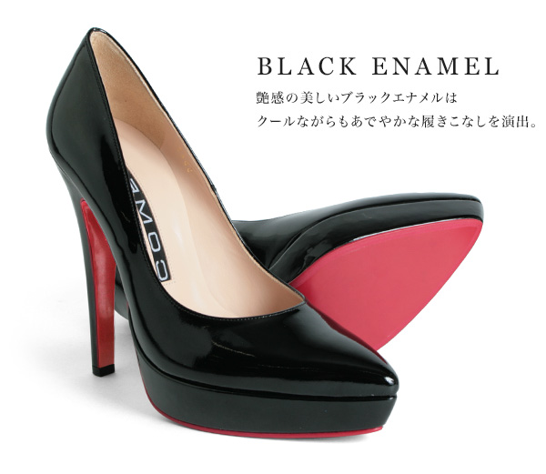 COMEX（コメックス） パンプス プラットフォーム アーモンドトゥ