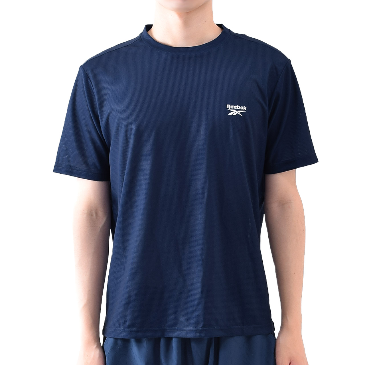 Tシャツ メンズ Reebok リーボック スポーツウェア アウトドア 半袖 シャツ 水着 体型カバー 422934 M L LL 3L ネコポス送料無料 一部店舗限定販売｜beach-angel｜03
