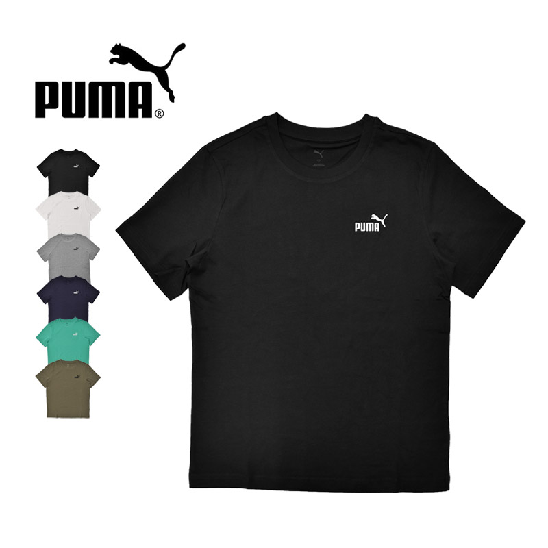 PUMA（プーマ） Tシャツ メンズ ESS スモール NO. 1 ロゴ 半袖 Tシャツ