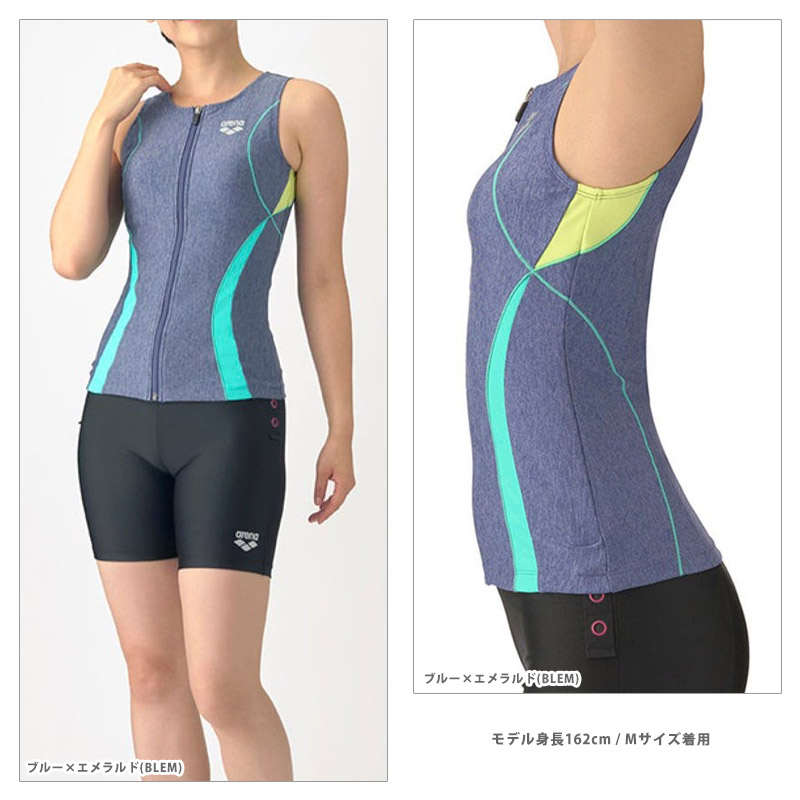 「未使用品」ワコール水着　フィットネス水着　トップ　Ｍサイズ　9号 ワコール水着（サイズ（S/M/L）：3L（XXL））のおすすめ人気商品