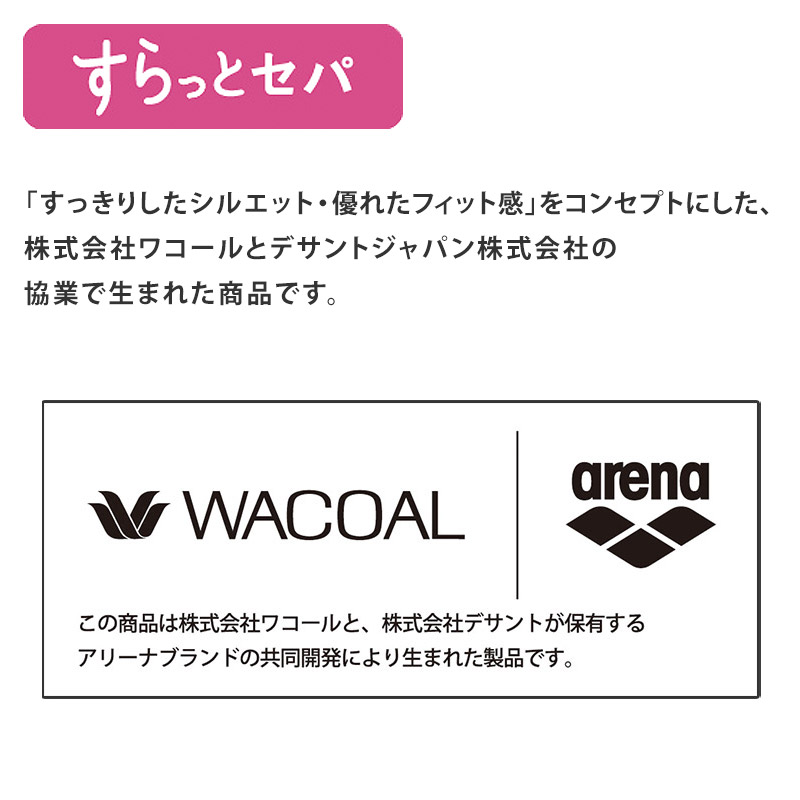 フィットネス水着 レディース arena アリ...の詳細画像2