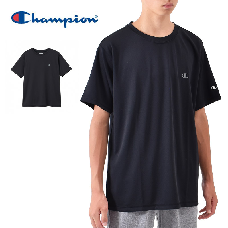 Champion（チャンピオン） メンズ Tシャツ 半袖 スポーツ ウェア 抗菌 