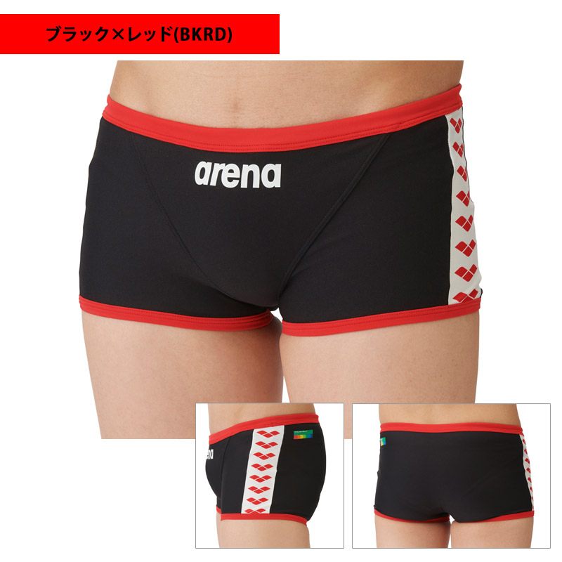 楽天市場】arena ショート 赤の通販