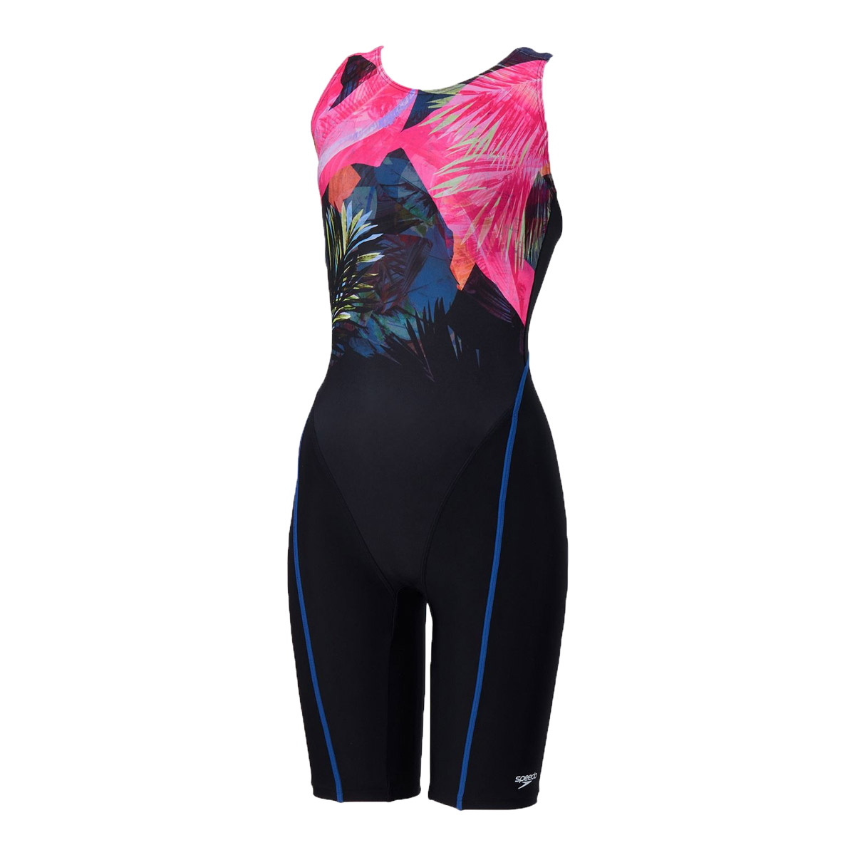 Speedo 競泳水着 紫/黒 speedo（スピード） 水泳 フィットネス水着 レディース オールインワン