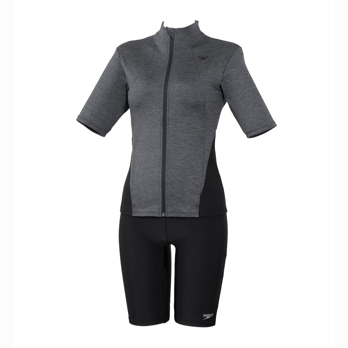 speedo（スピード） 値下げ フィットネス水着 半袖 レディース
