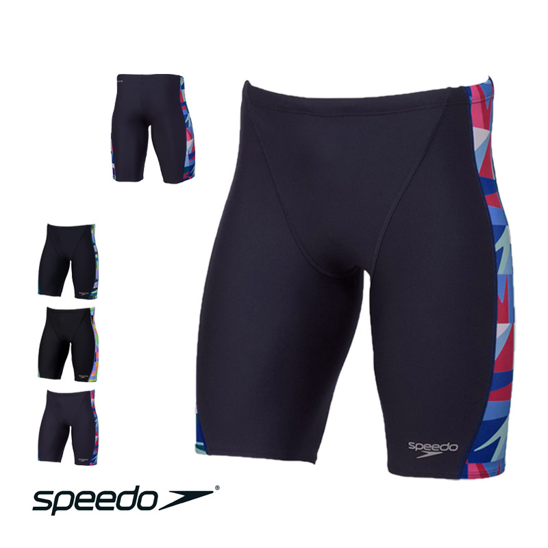 競泳水着 メンズ 練習用 speedo スピード ブーングリッドターンズジャマー TurnS 水着 水泳 ST62605 M L O メール便送料無料  返品交換不可