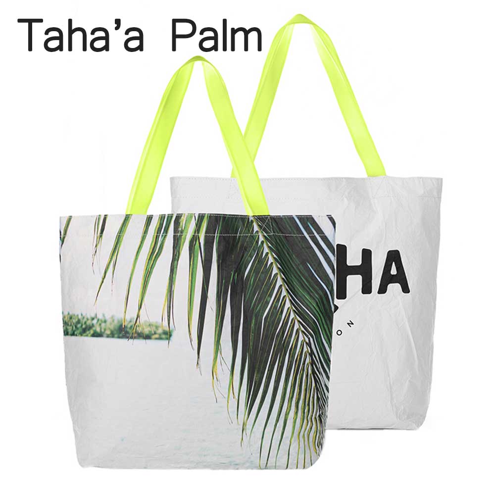 新品未使用アロハコレクショントートバッグ(大)ファスナー外1つ内側2つ 軽い ac-tote-003main.jpg