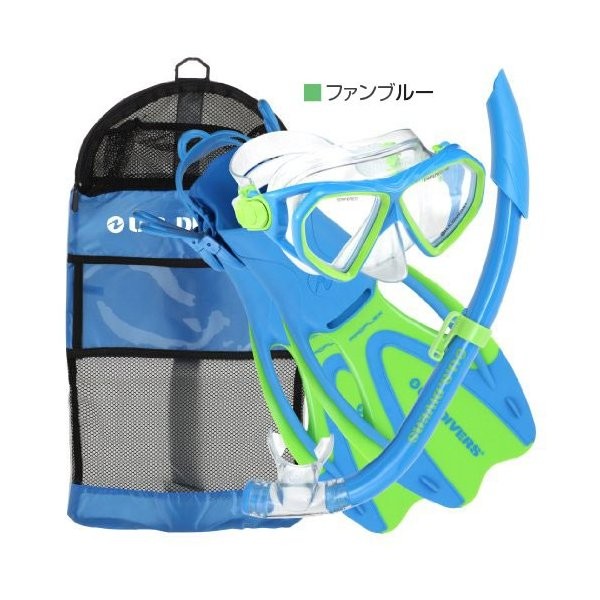 ユーエスダイバーズ U.S.DIVERS スノーケル マスク フィン キッズ