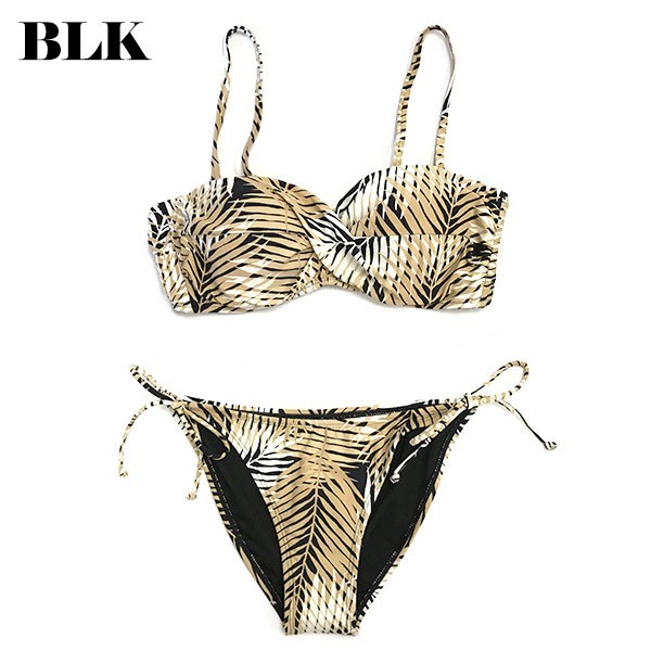 ビラボン BILLABONG HIGH NECK SHADOW TROPIC BIKINI マリン