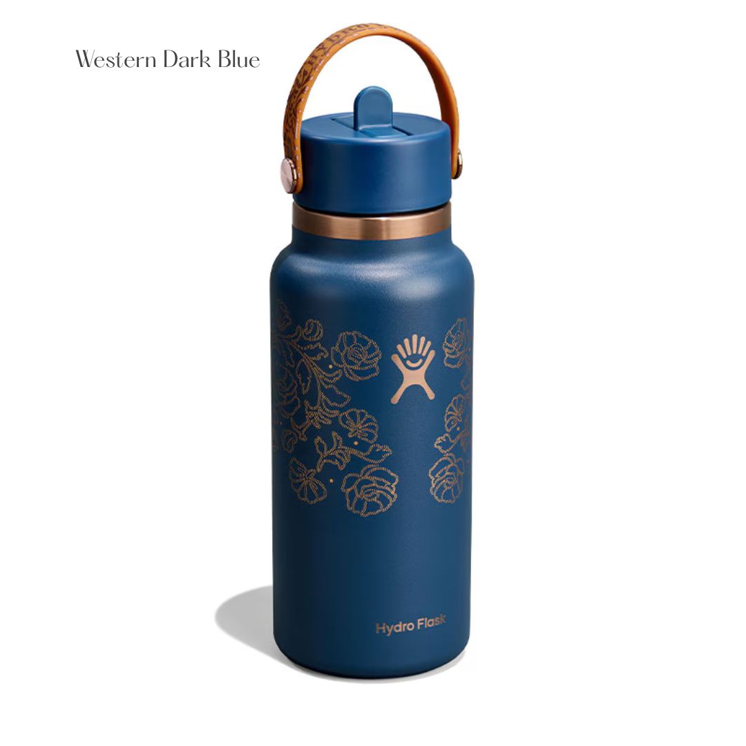 Hydro Flask ハイドロ フラスコ/32oz 限定モデル HYDRO FLASK（ハイドロフラスク） 限定 32oz WIDE FLEX STRAW CAP OUT