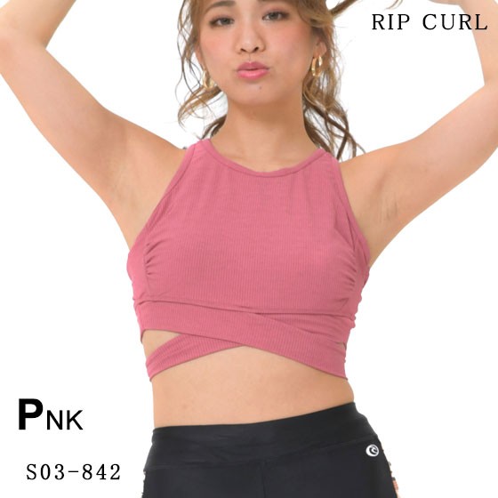リップカール デザイン ブラトップ レディース 人気ブランド タンクトップ ブラック ピンク M L ギフト 通販 夏 海 SURF ACTIVE BRALETTE  RIP CURL S03-842 RIP CURL リップカール デザイン ブラトップ レディース 人気