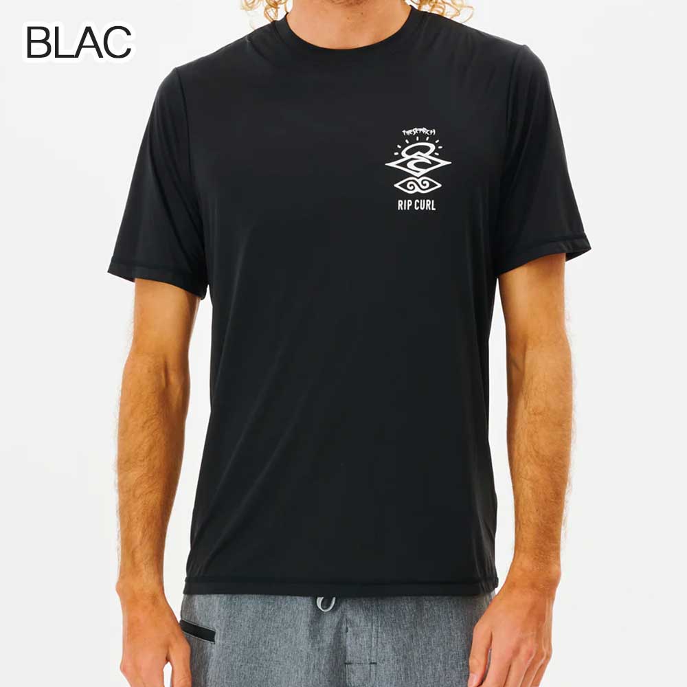 (2枚) RipCurl リップカール　ラッシュガード　Tシャツ RIP CURL リップカール ラッシュガード 半袖 メンズ 通販 新作
