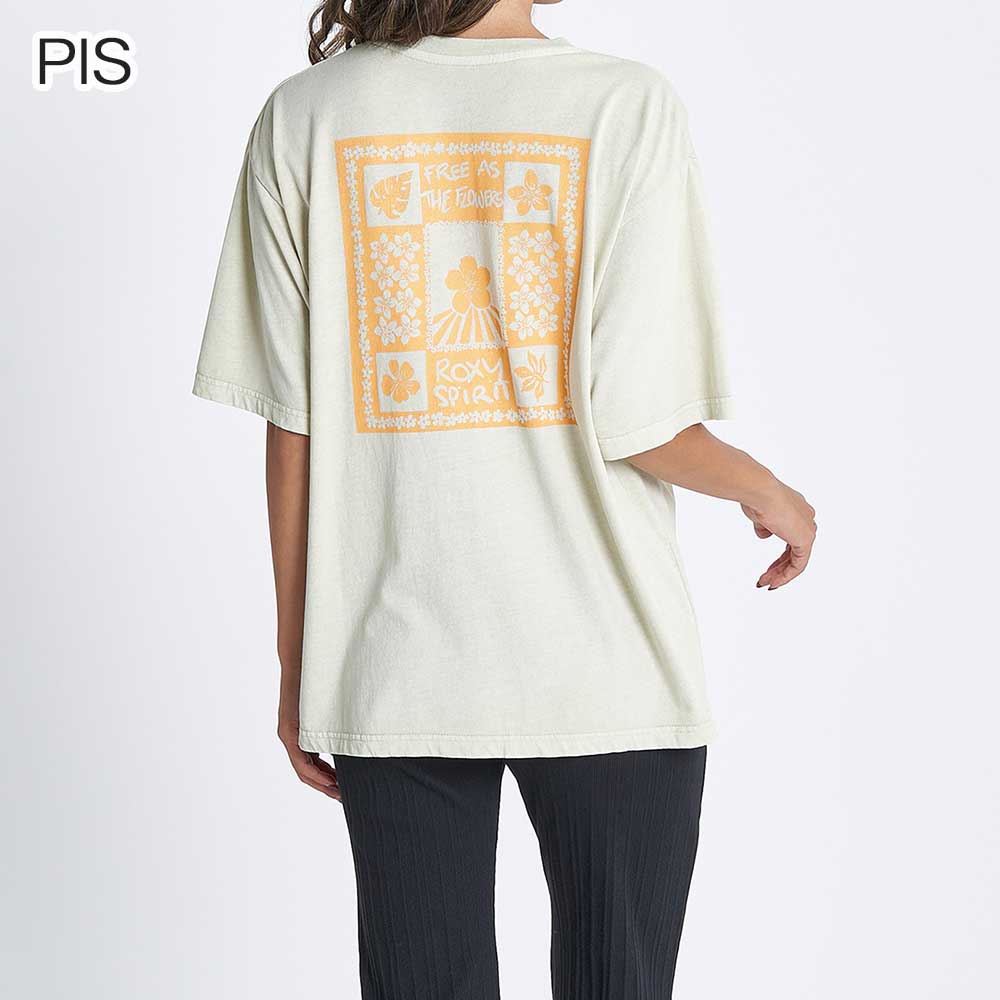 ロキシー Tシャツ レディース 通販 新作 人気 女性 おしゃれ かわいい プール ギフト プレゼント アウトドア プリント柄 茶 白 半袖 M L ROXY RST232029 ROXY ロキシー Tシャツ レディース 通販 新作 人気 女性