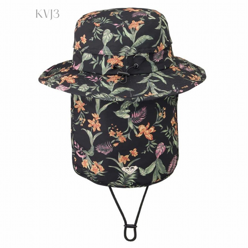 ROXY ロキシー　花柄 アウトドアハット ブラウン　マリンハット 楽天市場】ROXY/ロキシー レディース ハット UNDER THE SOL 2024