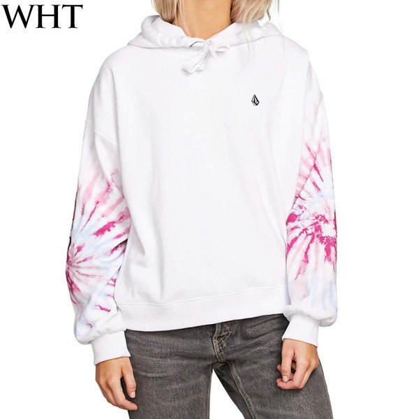 ボルコム 人気ブランド レディース 長袖 プルオーバー パーカー フード トレーナー フリース裏地 防寒 KNEW WAVE HOODIE ギフト 通販 VOLCOM B3131805 VOLCOM ボルコム 人気ブランド レディース 長袖 プルオーバー