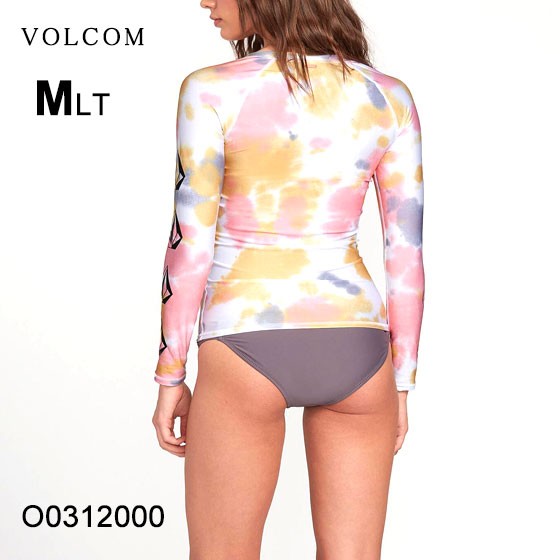 VOLCOM ラッシュガード　水着　100~110 4t キッズ VOLCOM ルーズフィットラッシュガードMT1007VCBUYMA