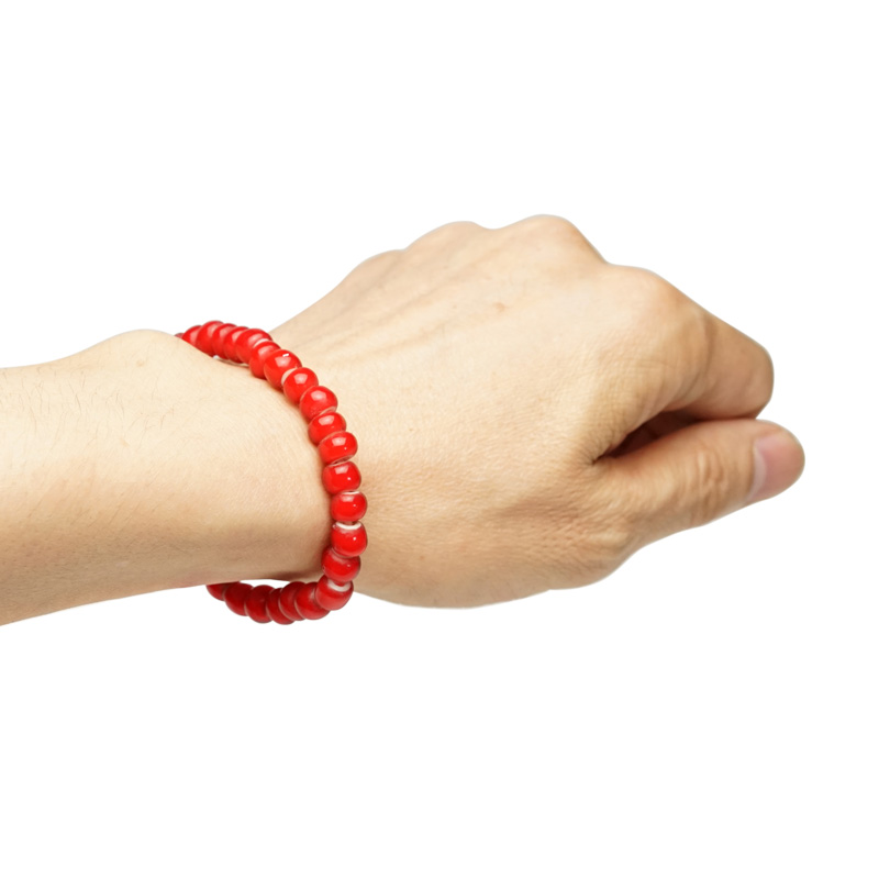 アンティークビーズ ブレスレット ビーズ刺繍ブレスレット | iichi 日々の暮らしを心地よくする