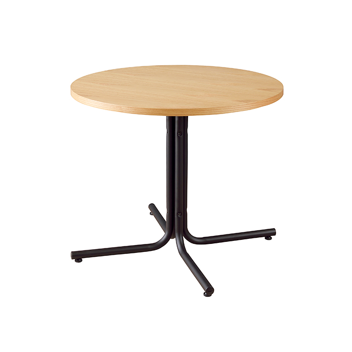 カフェテーブル 幅80cm 木製 天然木 丸テーブル ダイニングテーブル テーブル シンプル おしゃれ 北欧 円形 ナチュラル MAZUK-0182TNA｜beads-sofa