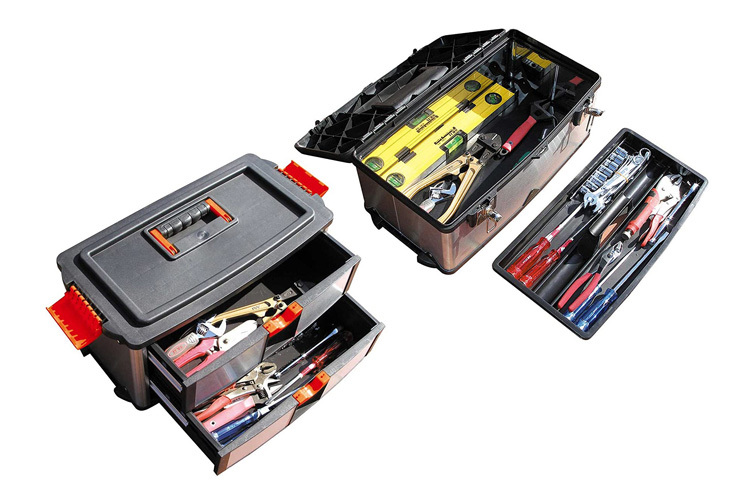 工具ケース 工具箱 工具収納 ハンドル付き キャスター付き デザイン性