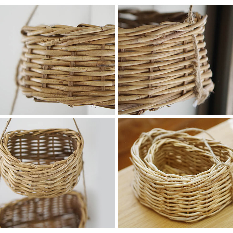 ラタン バスケット かご カゴ 籠 収納ボックス 収納ケース 小物収納