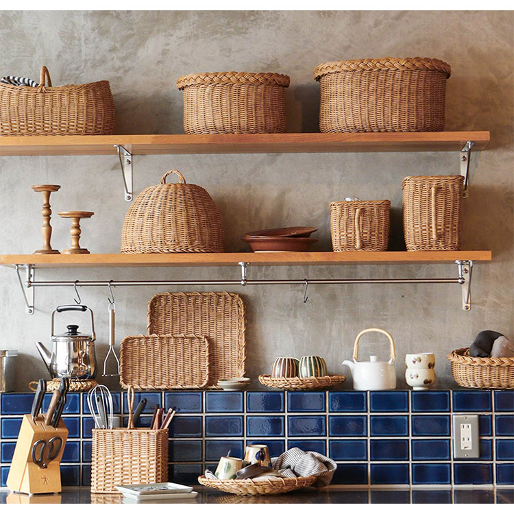 収納バスケット 収納カゴ 水拭き ランドリー収納 キッチン収納 北欧