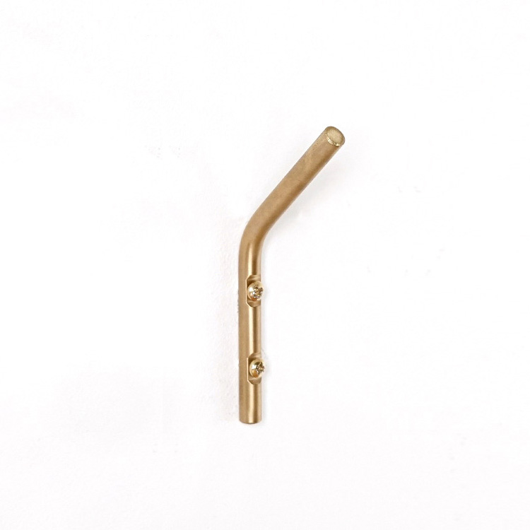 真鍮製壁掛けハンガー ハンガーフック タオル掛け コート掛け 壁掛けハンガー 壁面収納