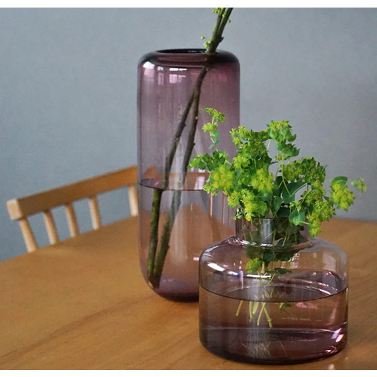 花器 陶器 花瓶 フラワーベース 北欧 植物 観葉植物 ビッグガラス