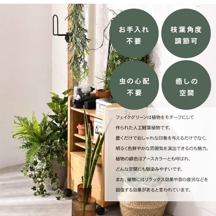 【販売終了】フェイクグリーン 観葉植物 ボタニカル 造花 インテリア フェイク グリーン トラディスカンティア 観葉植物 造花 インテリア