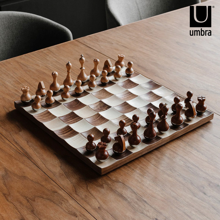 ボードゲーム　25個セット 高級 ボードゲーム 木製 チェス おしゃれ インテリア Umbra